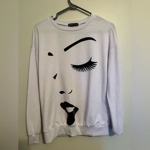 Lightweight pullover sweater.